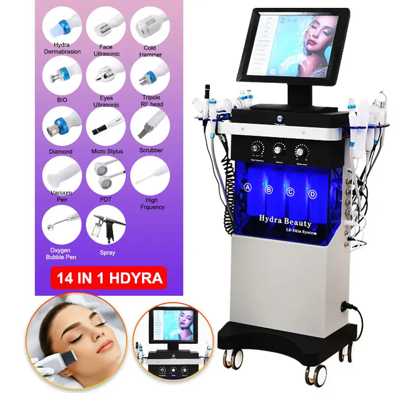 a machine that has a picture of a woman on it