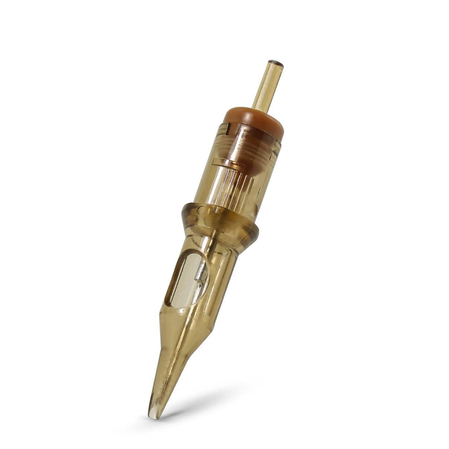 Kwadron PMU Cartridge Needles - 3 Round Liner (3RL) displayed in packaging, emphasizing the durability and performance of Kwadron PMU needles for tattooing.