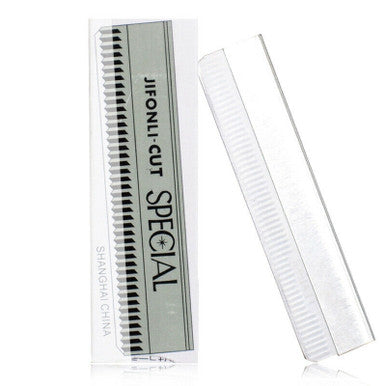 Close-up of Eyebrow Razor Blade, essential for eyebrow shaping and grooming.