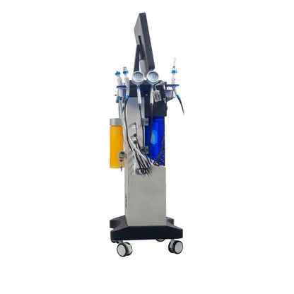 a medical device is on a cart on a white background