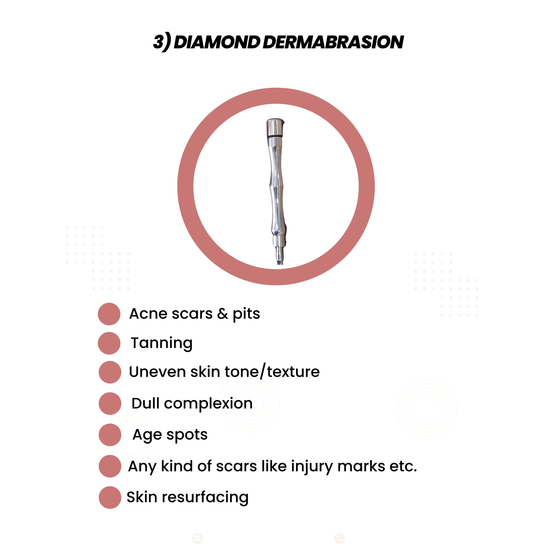 a diagram of how to use a diamond deramasion tool