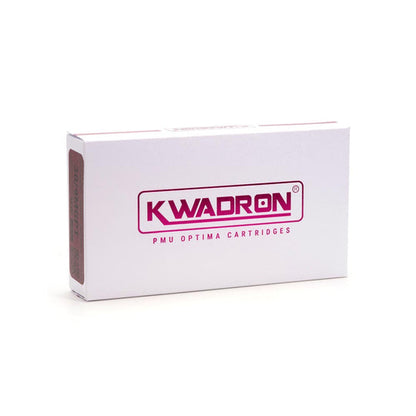 Packaging of KWADRON PMU Optima cartridges, featuring clean white design with prominent branding.