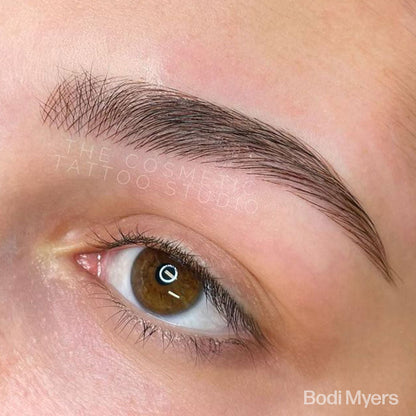 Permablend True Brown Permanent Makeup Pigment, Artist-Grade Brow & Eyeliner Ink - SD Cosmetics Care