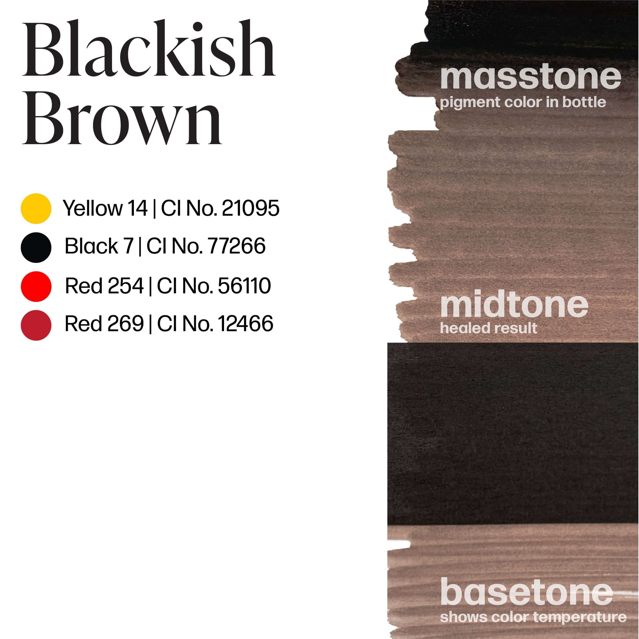Permablend Blackish Brown for Eyebrow Permanent Makeup - SD Cosmetics Care