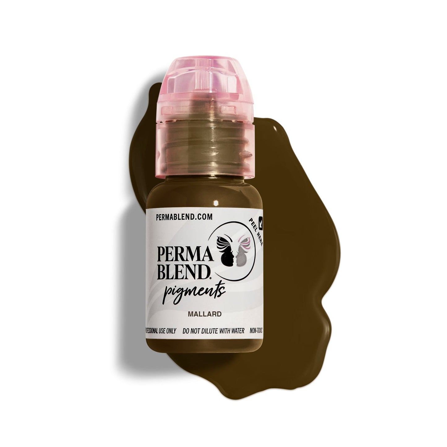 Permablend Mallard - Dark Brown Brow Pigment with Medium Opacity for Authentic Color - SD Cosmetics Care