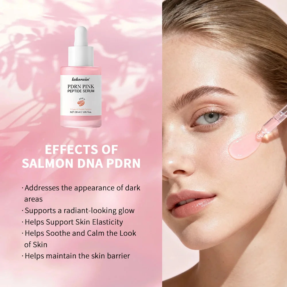 Pink Peptide Glow Face Serum – Hydrating & Brightening