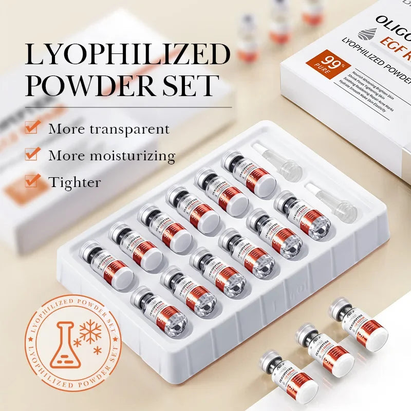 Oligopeptide Face Serum Set For Moisturizing & Repair