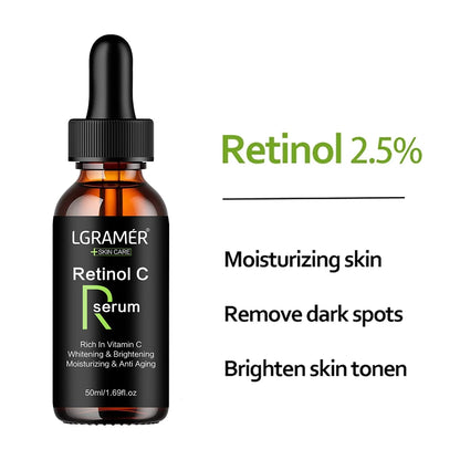 Retinol Face Serum – Anti-Aging, Firming & Brightening