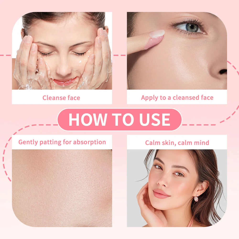 Pink Peptide Glow Face Serum – Hydrating & Brightening