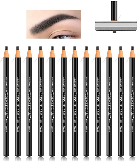 Waterproof Eyebrow Pencil Brow Pencil Long Lasting Microblading Supplies Kit, designed for easy eyebrow filling and shaping.
