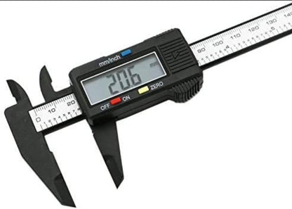 Digital Brow Measuring Tool displaying a measurement of 20.6 mm, showcasing its practical application for eyebrow precision.