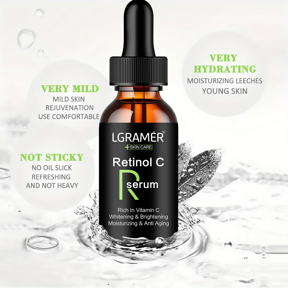 Retinol Face Serum – Anti-Aging, Firming & Brightening