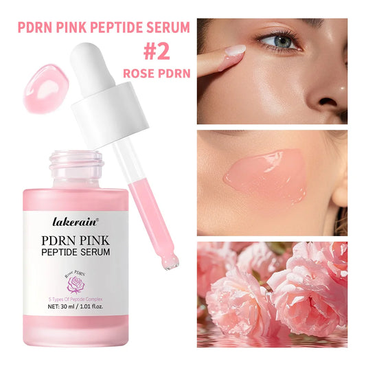 Pink Peptide Glow Face Serum – Hydrating & Brightening