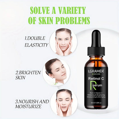 Retinol Face Serum – Anti-Aging, Firming & Brightening