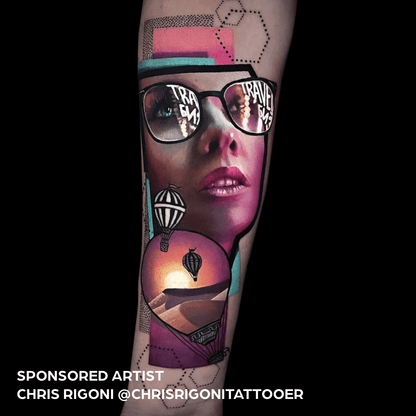 World Famous Flying Pig Pink Tattoo Ink Bright Pale Pink High Pigment, Fast Healing - SD Cosmetics Care