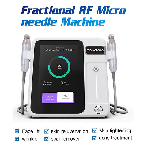 The Portable Micro Needling Radio Frequency Mnrf Machine with ergonomic design, perfect for professional and home use.