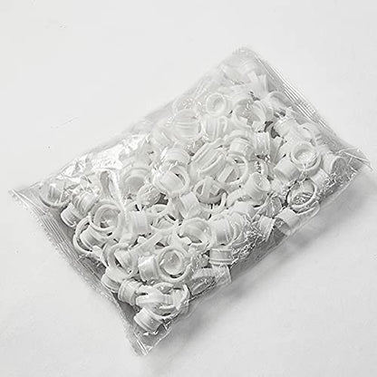 Microblading Permanent Makeup Pigment Rings with Cup Caps (50 Pcs) - SD Cosmetics Care