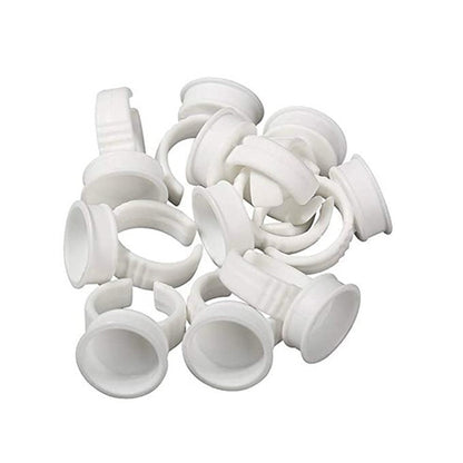 Microblading Permanent Makeup Pigment Rings with Cup Caps (50 Pcs) - SD Cosmetics Care