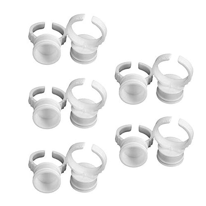 Microblading Permanent Makeup Pigment Rings with Cup Caps (50 Pcs) - SD Cosmetics Care