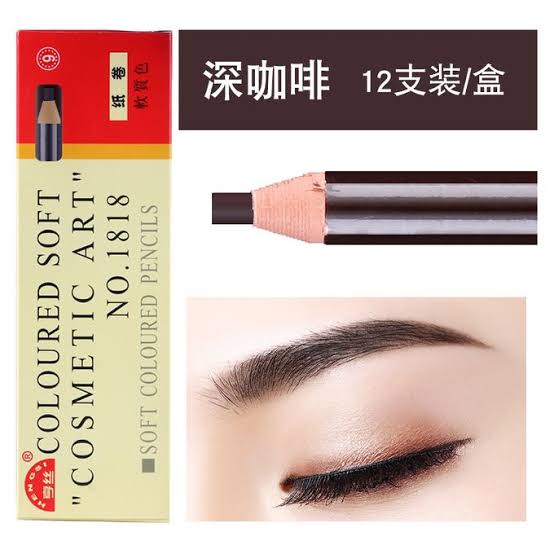 Close-up of Waterproof Eyebrow Pencil showing its microblading capabilities for perfect eyebrows.