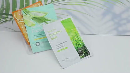 Aloe Vera Facial Sheet Masks - 10 Pairs of Ultra-Hydrating, Soothing Skin Treatments