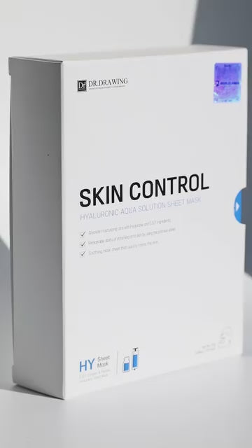 Dr. Drawing Skin Control Hyaluronic Aqua Solution Sheet Mask 10Sheets