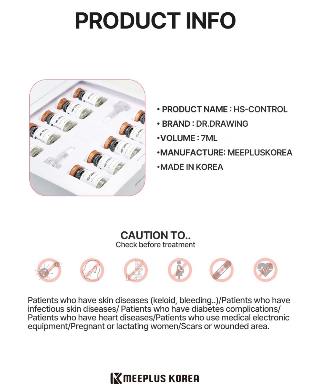 Dr. Drawing Dr Drawing HS Hair & Scalp Ampoule 7ml (1 Vial) designed to support a balanced, refreshed scalp with Dr Drawing HS Hair & Scalp Ampoule, Dr drawing meso solution, Meso solution, Meso solution for skin and hair, Meso Solutions, Meso solutions for Hair & Skin, and Whitening Meso solution serum.