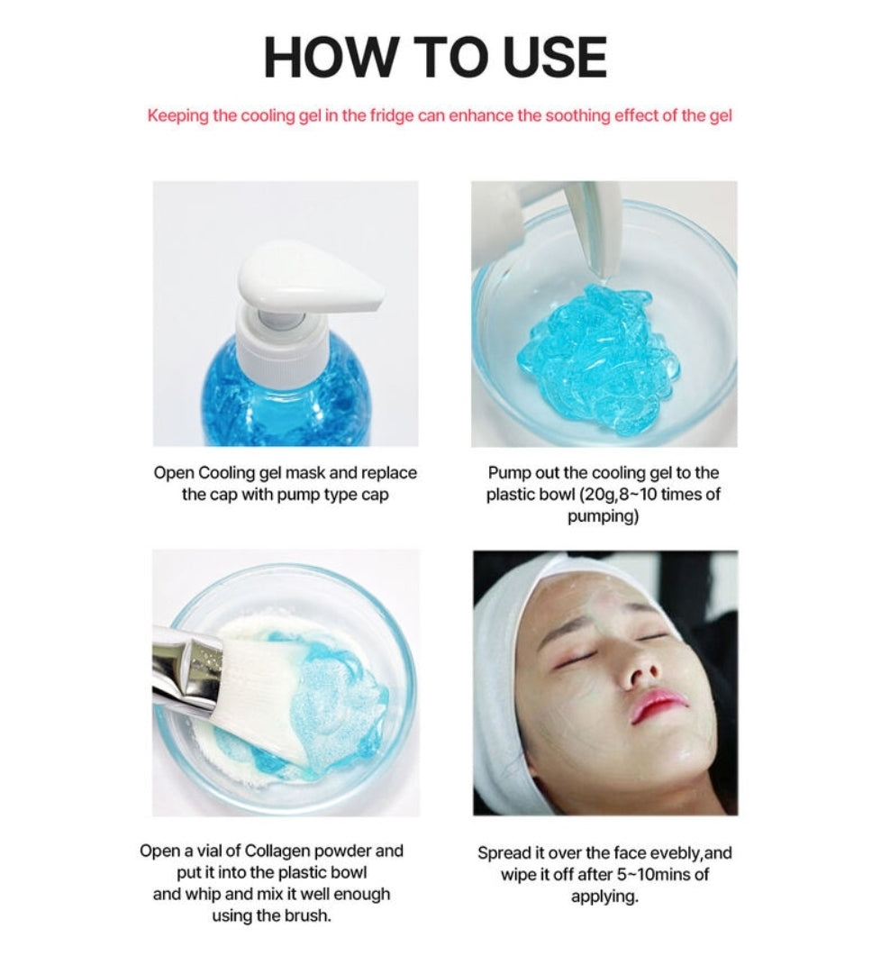 After using Dr. Drawing Cooling Collagen Mask, showcasing glowing and rejuvenated skin.