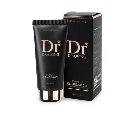 Dr. Drawing Pigment Cleansing Gel bottle for smooth skin care after pigment treatments