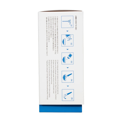 Aesthetic image of the Dr. Drawing Cooling Collagen Mask in a serene bathroom setting, promoting relaxation.