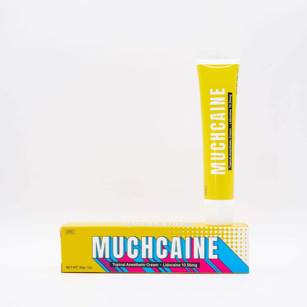 Muchcaine Numbing Cream 10.56% - Fast-Acting Anesthetic for Tattoos, Injections & Laser Treatments 30g - SD Cosmetics Care
