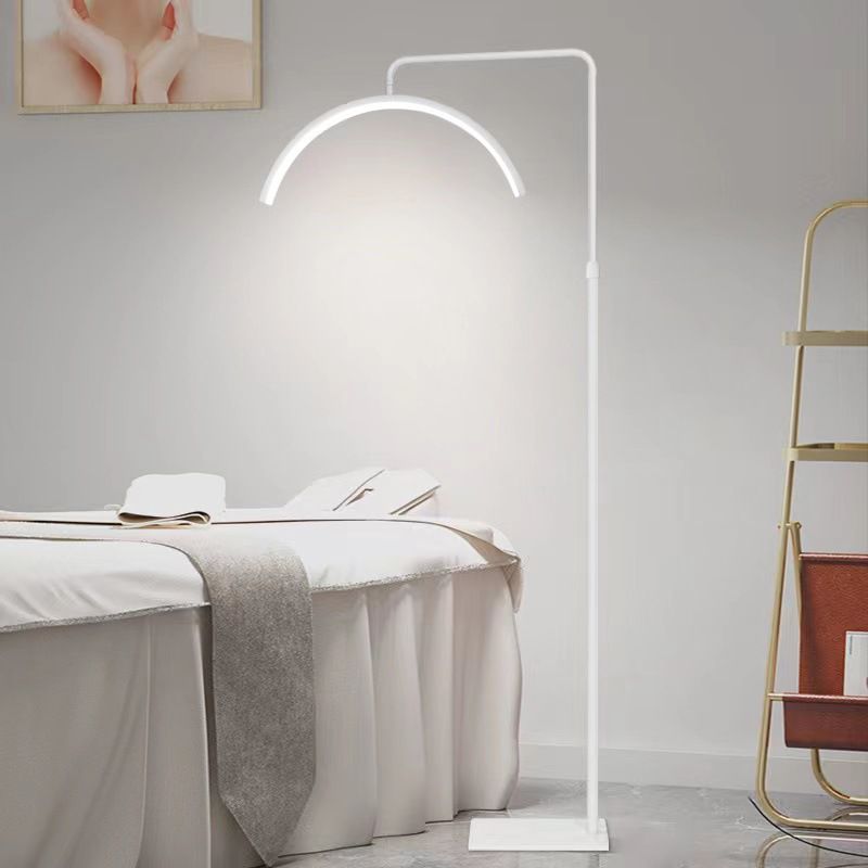 Moon Light Adjustable LED Floor Lamp For Clinic & Salon, 3 Color Settings, Salon Clinic - SD Cosmetics Care