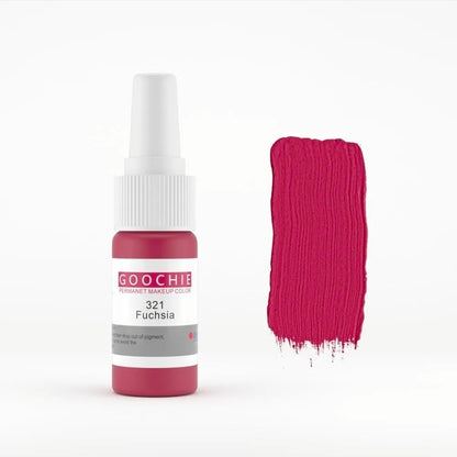 Goochie Fuchsia 321 Permanent Makeup Pigment Fuchsia 321 ,15ml - SD Cosmetics Care