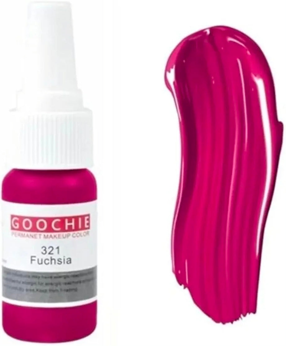 Goochie Fuchsia 321 Permanent Makeup Pigment Fuchsia 321 ,15ml - SD Cosmetics Care