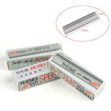 Eyebrow Razor Blade 10pcs Pack, perfect for precise hair removal and sharpening your eyebrow pencils.