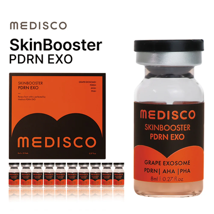 Medisco Skin booster PDRN EXO 8ml 1 Vial - Promotes Skin Regeneration, Elasticity & Hydration - SD Cosmetics Care