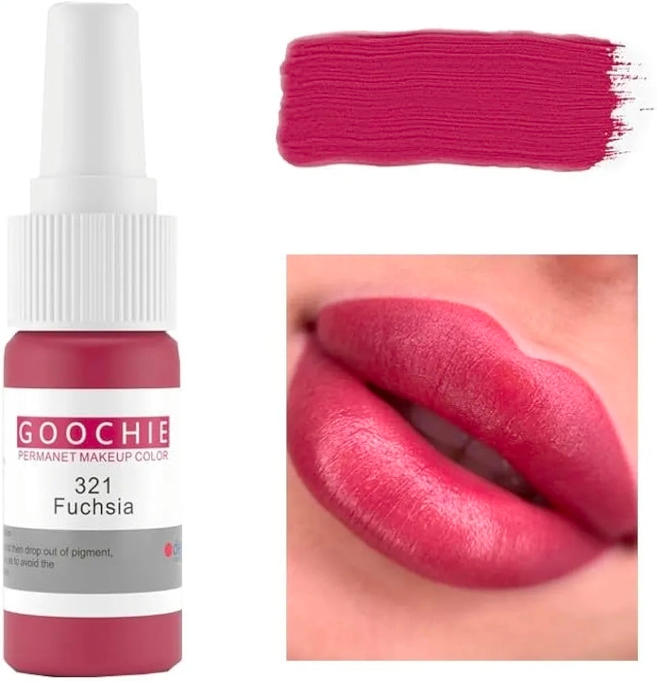 Goochie Fuchsia 321 Permanent Makeup Pigment Fuchsia 321 ,15ml - SD Cosmetics Care