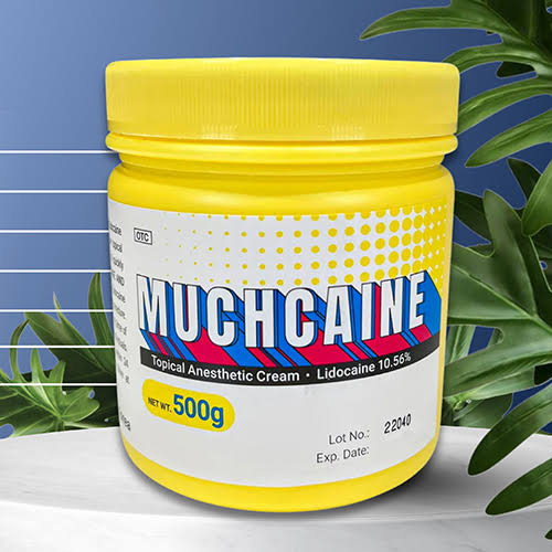 MUCHCAINE CREAM 500g 500g professional-size topical numbing cream for aesthetic procedures