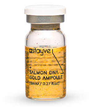 Experience radiant skin with Stayve Salmon DNA Gold Ampoule, a luxurious hydration booster from Korean Stayve. This anti-aging skincare serum combines salmon DNA and gold particles, providing rejuvenating benefits and improving collagen production. Perfect for brightening and nourishing your skin, this Stayve Salmon Gold Ampoule is a must-try for luxury skincare enthusiasts.